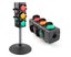 Traffic Light Toy Height Adjustable Kids Toy Educational Sound Flashing Traffic Carousel 3