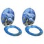 Wc Toilet Seats 2 Pcs With Soft Close Lids Mdf Dolphins Design Xilkkn Carousel 1
