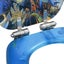 Wc Toilet Seats 2 Pcs With Soft Close Lids Mdf Dolphins Design Xilkkn Carousel 7