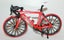 Model Diecast Alloy 1:10 Road Bike -Red Carousel 10
