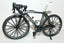 Model Diecast Alloy 1:10 Road Bike - Black Carousel 9
