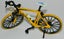 Model Diecast Alloy 1:10 Road Bike - Yellow Carousel 3