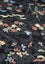 Authentic Vintage Kimono Silk Fabric W35cm L155cm 2985L Carousel 5