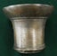 HUGE Solid Brass Apothecary MORTAR & Pestle DATED 1733 Before Capt COOK found NZ Carousel 7