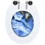 Wc Toilet Seat With Soft Close Lid Mdf Dolphins Design Oatktb Carousel 5