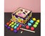 2 inWooden Geometric Number Puzzle Match Count Fishing Game Education Ki Carousel 4