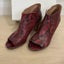 BNWT Maison Martin Margiela leather snakeskin print shoes size 8/39 Carousel 3
