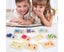 1 Set Math Counting Toy Water-based Paint Clear Pattern Digital Cognitive N Carousel 3
