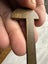 Antique Precision 4 Inch Brass Boxwood Rope Caliper Rule - Made in London Carousel 9