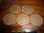 Australia Penny Coins x 5 Carousel 4