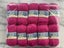 NZ Wool - 8 ply - Red Hut- Hot Pink Carousel 2