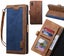 iPhone XS Max Case Wallet Denim Leather Case Cover Carousel 1