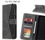 HTC ONE X9 Case Wallet Denim Leather Case Cover Carousel 1
