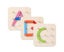 Wooden Letter Number Shape Puzzle Educational Board Game Block Kids Children Toy Carousel 7