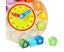 Wooden Digital Numbers Clock Puzzles Geometry Cognitive Educational Kids Toy Carousel 5