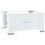 Washing Machine Pedestal With Drawer White Abbknln Carousel 9