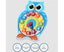 Wooden Clock Vibrant Color Clock Learning Educational Cartoon Animal Shape Carousel 6