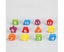 Wooden Clock Vibrant Color Clock Learning Educational Cartoon Animal Shape Carousel 7