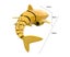 Streamlined Design Shark Toy Automatic Demonstration Indicator Light Underwater Carousel 6