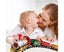 Kids Train Set Electric ABS Train Toy for Boys Steam Locomotive Cargo Track Carousel 5