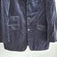 Ciro Citterio Stunning Retro Vintage Steel Blue Rich 72% Cotton Velvet suit 32 Carousel 5