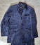 Ciro Citterio Stunning Retro Vintage Steel Blue Rich 72% Cotton Velvet suit 32 Carousel 14