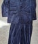 Ciro Citterio Stunning Retro Vintage Steel Blue Rich 72% Cotton Velvet suit 32 Carousel 15