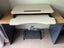 Height adjustable sit stand desk riser Carousel 6