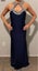 Navy Full Length Ball Dress Carousel 2