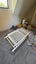 White cot and mattress Carousel 5