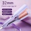 French Egg Roll Wave Curling Iron 32mm Adjustable Temperature Hair Waver Curler Carousel 7