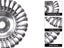 8 Inch Weed Eater Brush Steel Wire Brush Cutter Trimmer Head Set Carousel 8
