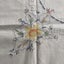 Vintage Floral Embroidered Large Tablecloth Carousel 12
