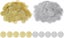 Pipe Screens Brass+Stainless Steel Metal Tobacco Smoking Pipe Filters 3/4 Inch Carousel 4