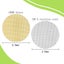 Pipe Screens Brass+Stainless Steel Metal Tobacco Smoking Pipe Filters 3/4 Inch Carousel 7