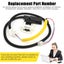 W11307244 Washer Lid Lock Latch Switch Kit for Whirlpool Kenmore Washing Machine Carousel 4