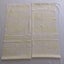 Vintage Japanese Silk Fabric Pieces X2 Yellow Cloud Kimono Panels Carousel 3