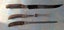 Stag Handle Carvers - antler bone handled boxed carving set Carousel 3