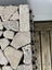 Stone Decking Tiles x 52 tiles clip together or can grout Carousel 6