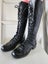 MI PIACI genuine leather kneehigh zipper boots size 40 width adjustment (A4) Carousel 1