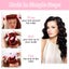 3PCS Curling Rod Headband Soft Hair Curlers with Scarf No Heat Hair Carousel 4