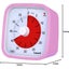 Visual Timer for Kids 60 Minute Timer for Classroom Office Kitchen Pink Carousel 3