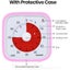 Visual Timer for Kids 60 Minute Timer for Classroom Office Kitchen Pink Carousel 7