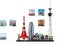 LEGO Architecture 21051 Tokyo Carousel 3