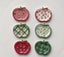 Mixed Design Apple Shaped Craft Buttons Carousel 2