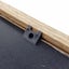 50X Black Plastic Picture Photo Frame Back Board Backboard Hold Clip Snap Fixing Carousel 2