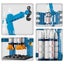 1set DIY Space Rocket Building Blocks Launch Center Base Puzzle Model Set Bri... Carousel 4