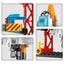 1set DIY Space Rocket Building Blocks Launch Center Base Puzzle Model Set Bri... Carousel 5