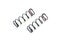 Kyosho Part - BB Springs Red (L) for W5304V Carousel 1