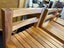 Set of 3 Solid Rimu Barstools Carousel 9